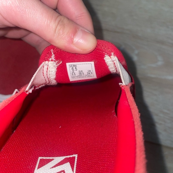 Red Vans - Picture 5 of 5
